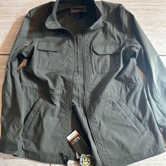 5.11 tactical jacket NEW green- Size L - Picture 2 of 4